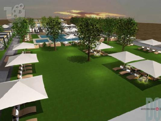 Sale plot with bulding and 2 villas in Greece